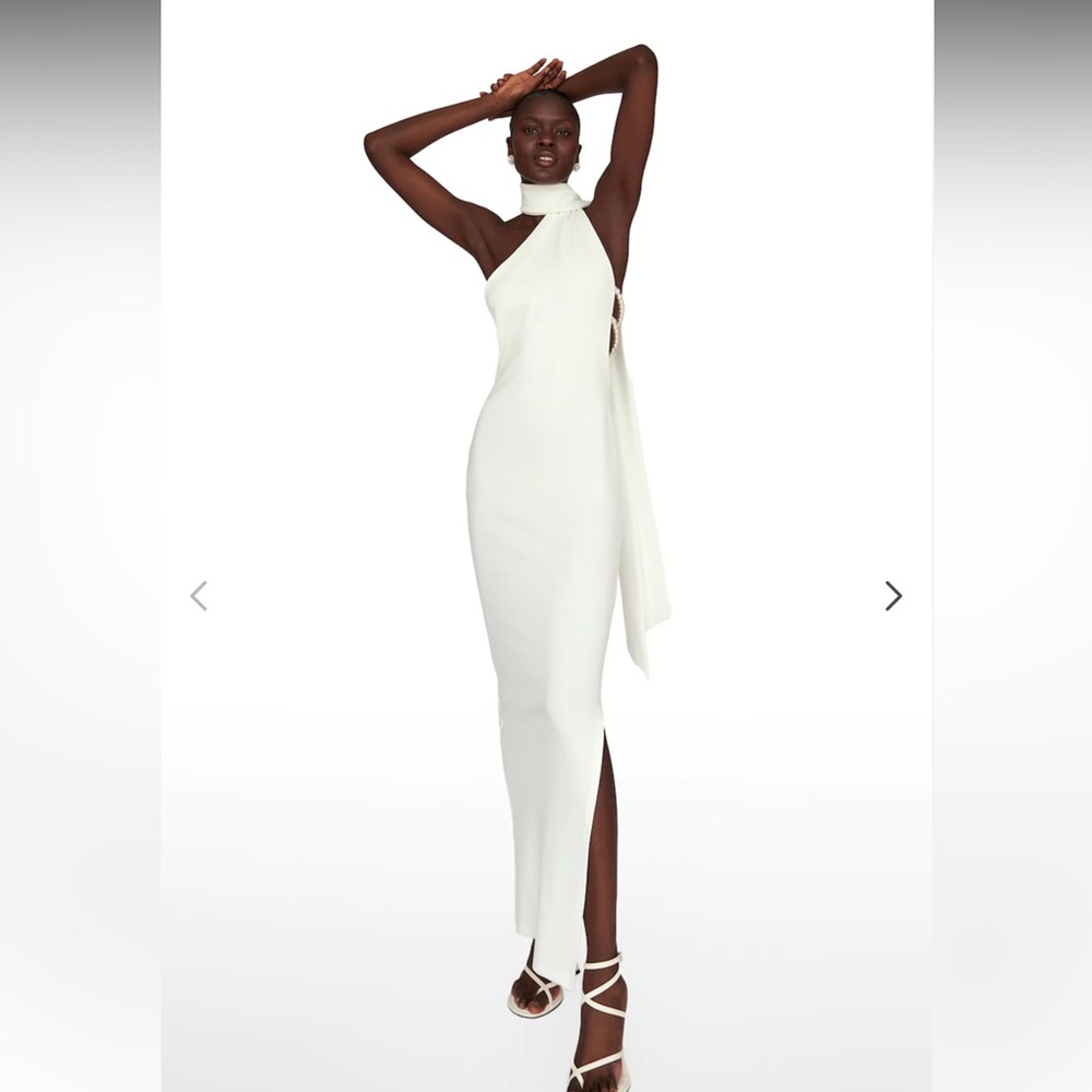 White Pearl Khanum maxi dress